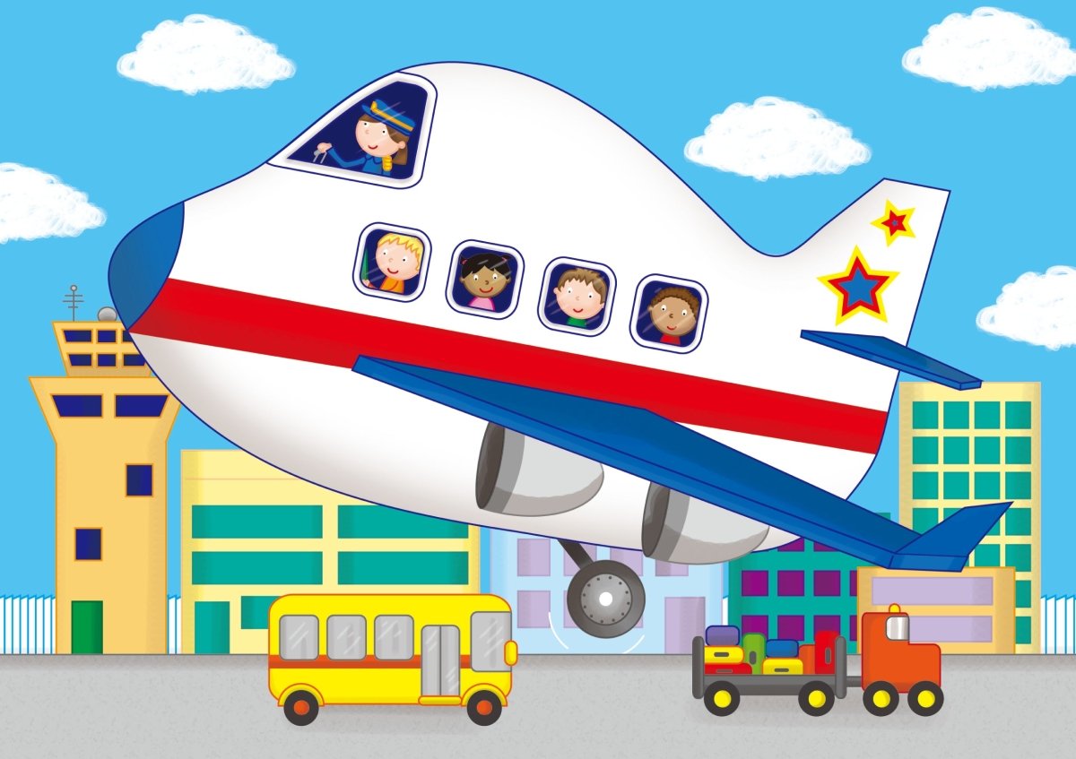 GALT 4 PUZZLES IN A BOX - VEHICLES - Premium for Kids in Qatar | Toysaro.com