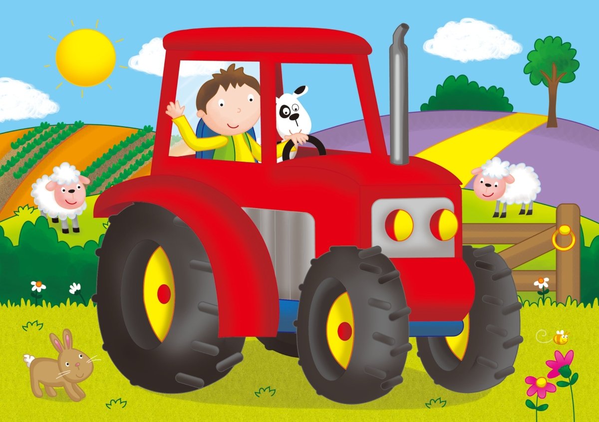 GALT 4 PUZZLES IN A BOX - VEHICLES - Premium for Kids in Qatar | Toysaro.com