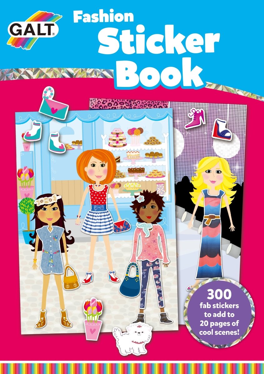 GALT FASHION STICKER BOOK - Premium for Kids in Qatar | Toysaro.com