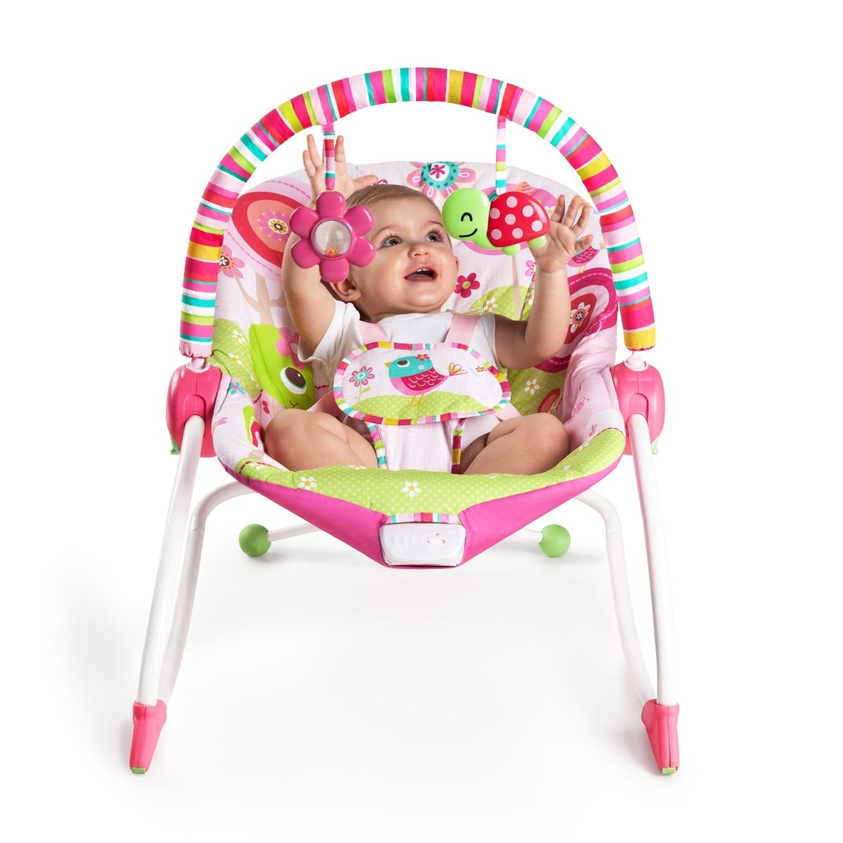 INFANT TO TODDLER ROCKER - RASPBERRY GARDEN - Premium for Kids in Qatar | Toysaro.com
