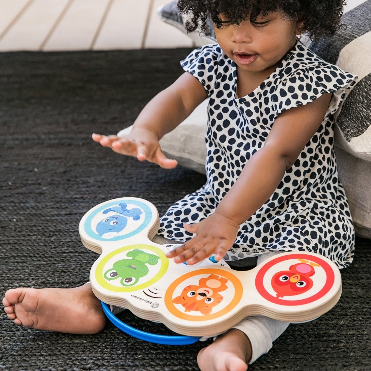 MAGIC TOUCH DRUMS WOODEN MUSICAL TOY - Premium for Kids in Qatar | Toysaro.com