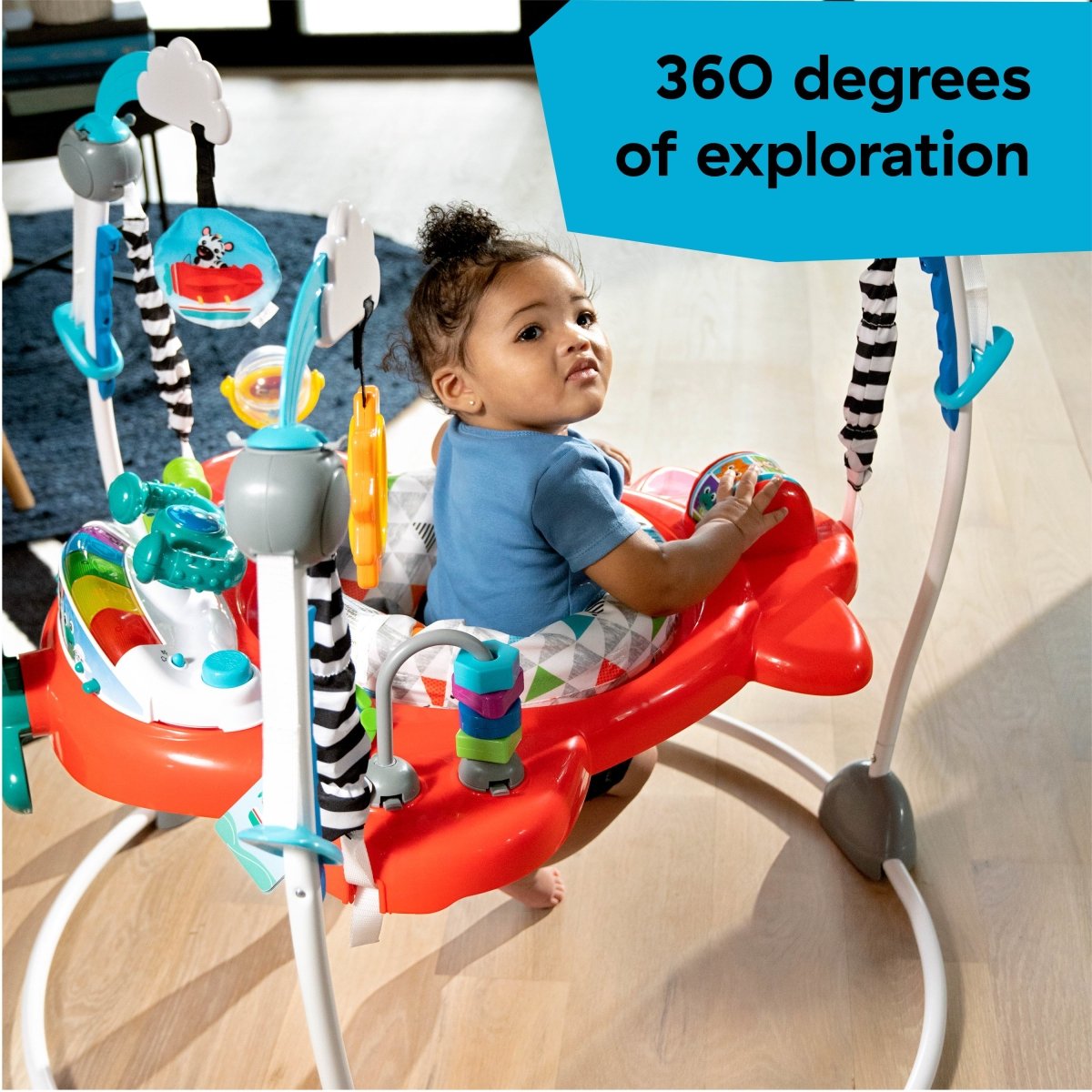 BABY EINSTEIN™ AIRPLANE ADVENTURE 2 - IN - 1 ACTIVITY JUMPER - Premium for Kids in Qatar | Toysaro.com