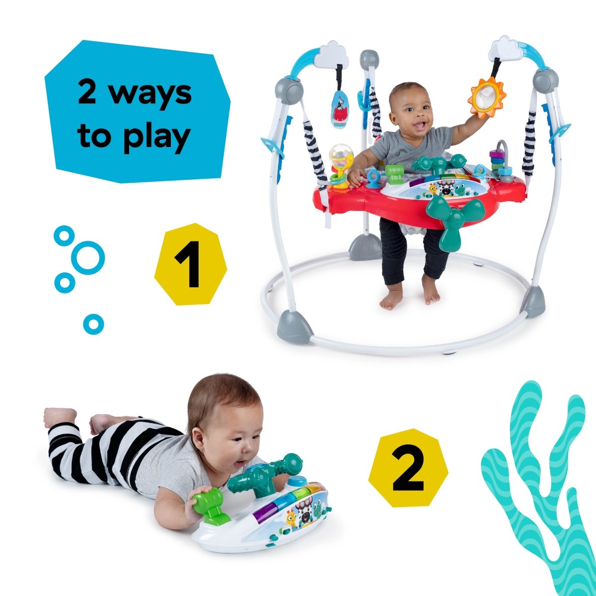 BABY EINSTEIN™ AIRPLANE ADVENTURE 2 - IN - 1 ACTIVITY JUMPER - Premium for Kids in Qatar | Toysaro.com