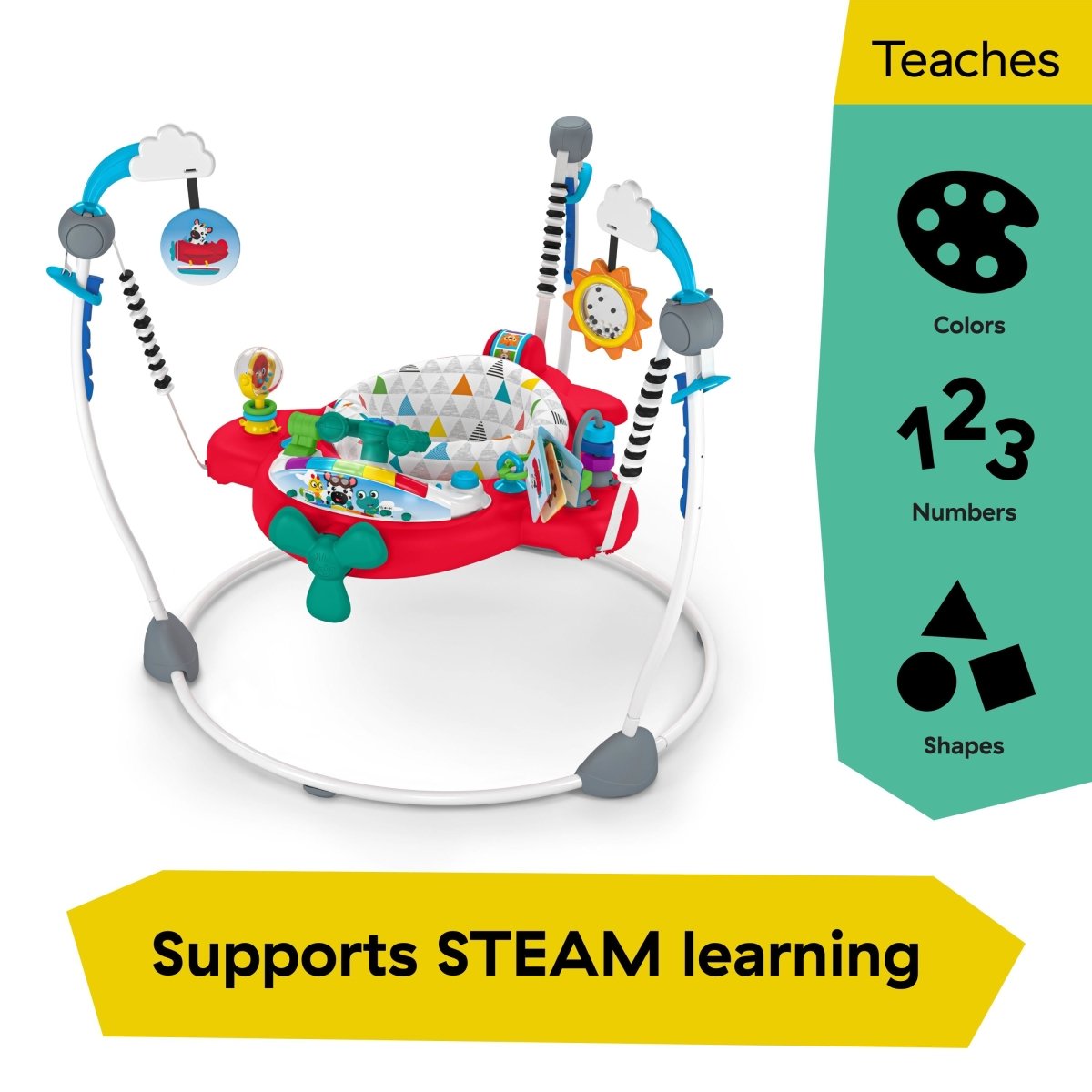 BABY EINSTEIN™ AIRPLANE ADVENTURE 2 - IN - 1 ACTIVITY JUMPER - Premium for Kids in Qatar | Toysaro.com