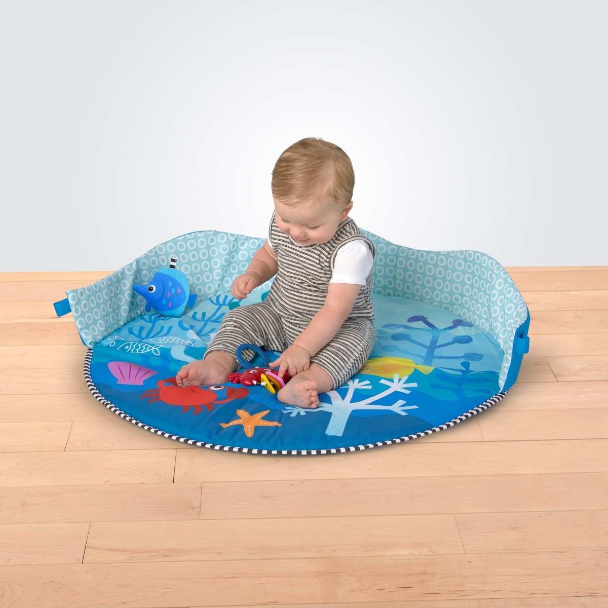 NEPTUNE UNDER THE SEAT LIGHTS & SOUNDS ACTIVITY GYM - Premium for Kids in Qatar | Toysaro.com