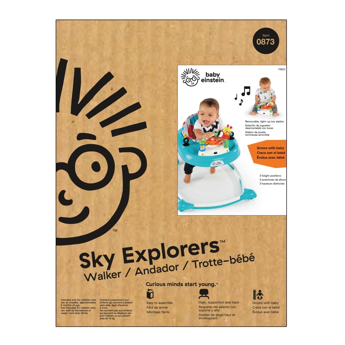 BABY EINSTEIN™SKY EXPLORERS WALKER - Premium for Kids in Qatar | Toysaro.com