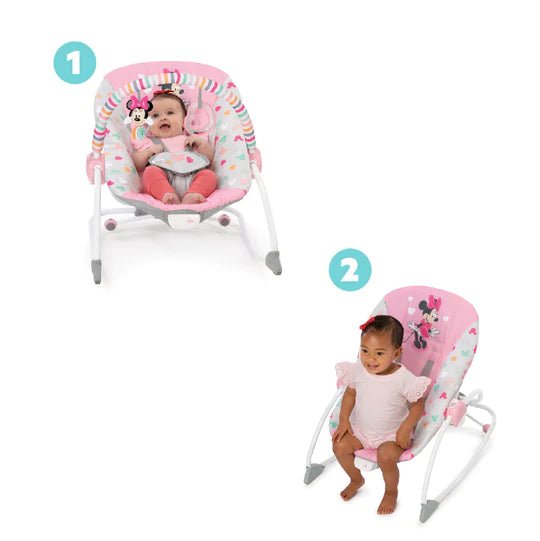 MINNIE MOUSE FOREVER BESTIET INFANT TO TODDLER ROCKER - Premium for Kids in Qatar | Toysaro.com