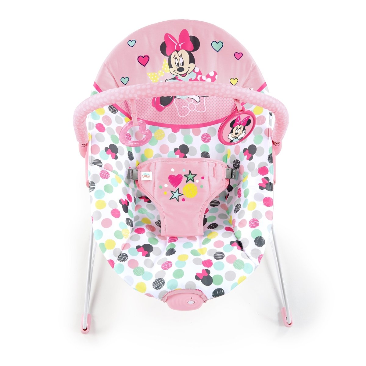 MINNIE MOUSE SPOTTY DOTTY(TM) VIBRATING BOUNCER - Premium for Kids in Qatar | Toysaro.com