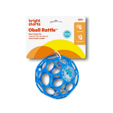 OBALL RATTLE EASY - GRASP TOY - BLUE - Premium for Kids in Qatar | Toysaro.com