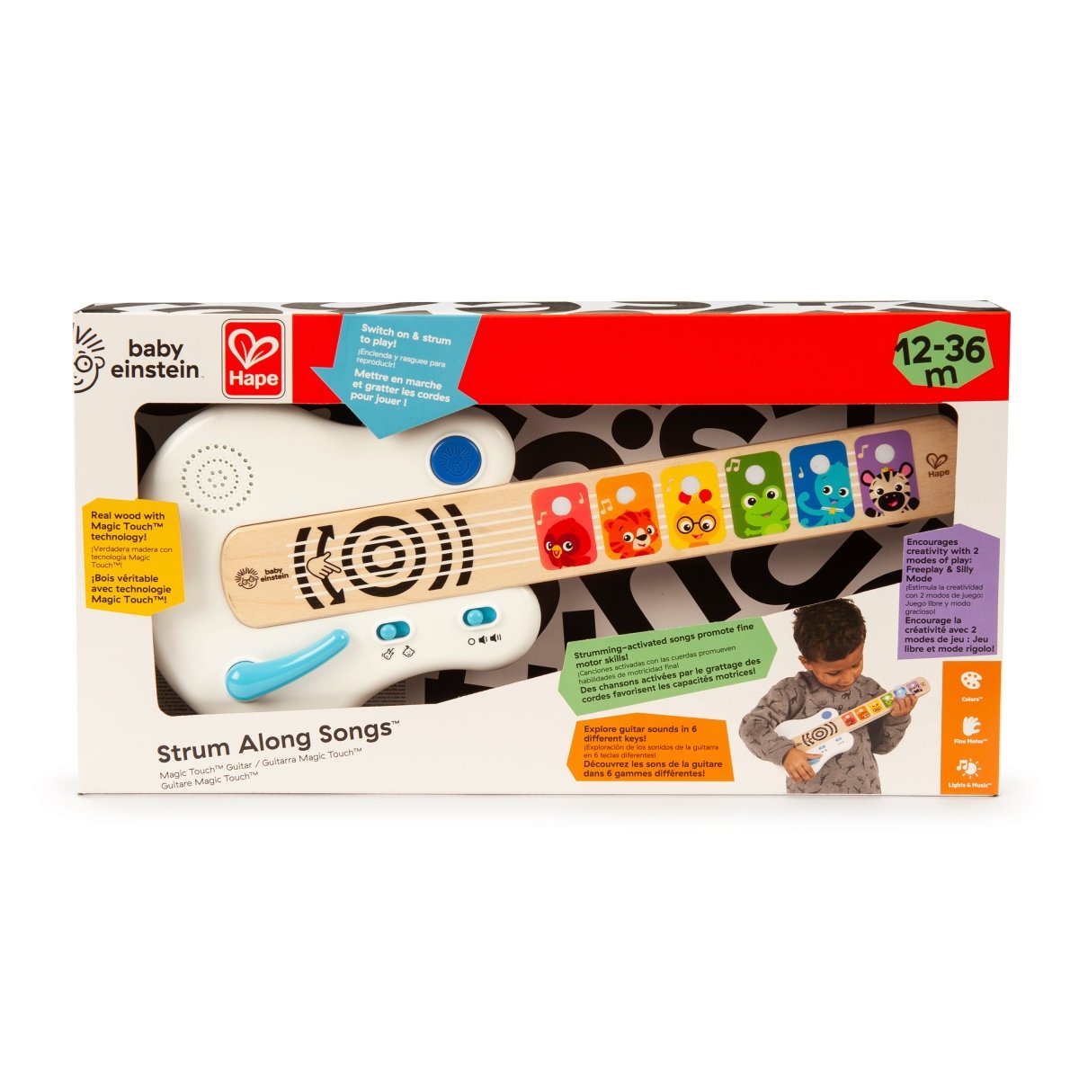 HAPE MAGIC TOUCH GUITAR - Premium for Kids in Qatar | Toysaro.com