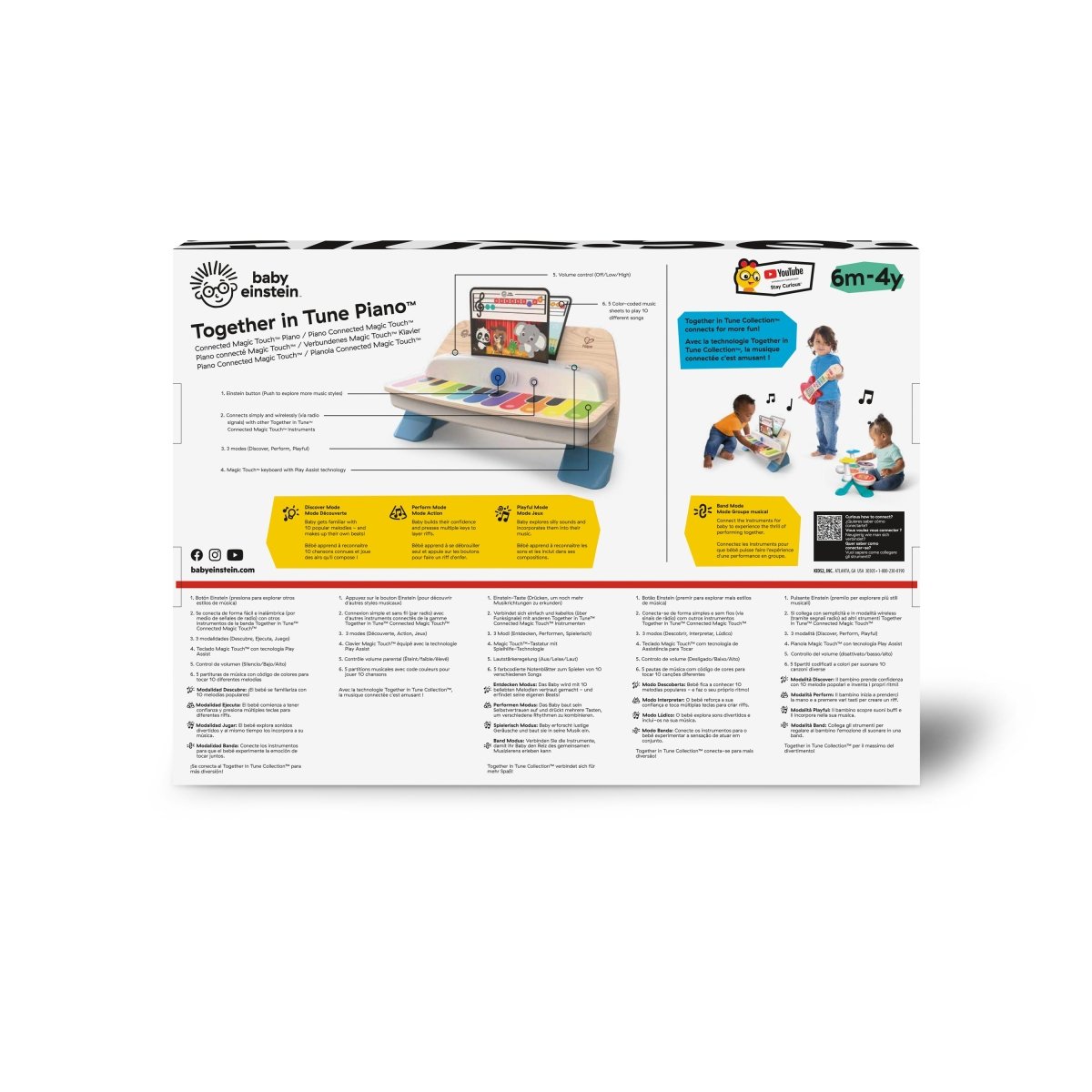 CONNECTED MAGIC TOUCH PIANO - Premium for Kids in Qatar | Toysaro.com