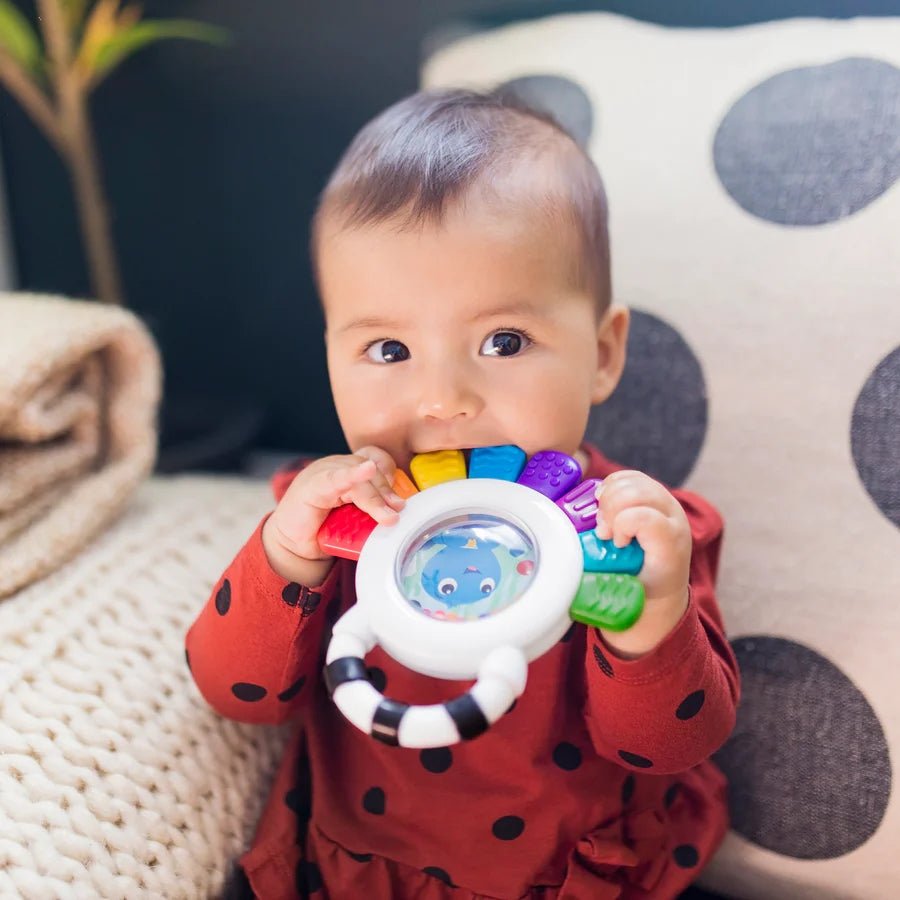 BABY EINSTEIN™ OUTSTANDING OPUS SENSORY RATTLE & TEETHER - Premium for Kids in Qatar | Toysaro.com