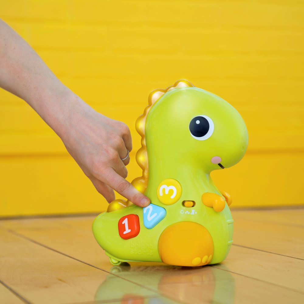 BRIGHT STARTS™ GO, GO, DINO CRAWL & COUNT TOY - Premium for Kids in Qatar | Toysaro.com