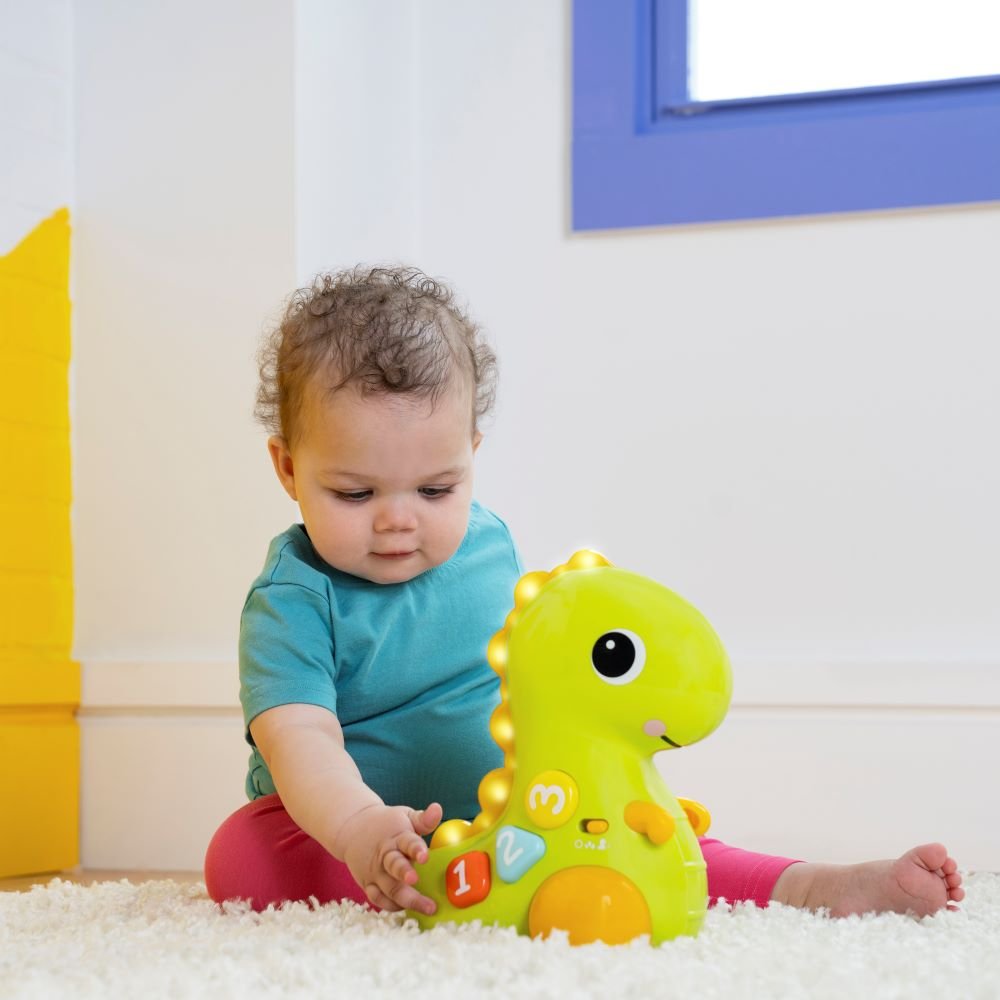BRIGHT STARTS™ GO, GO, DINO CRAWL & COUNT TOY - Premium for Kids in Qatar | Toysaro.com