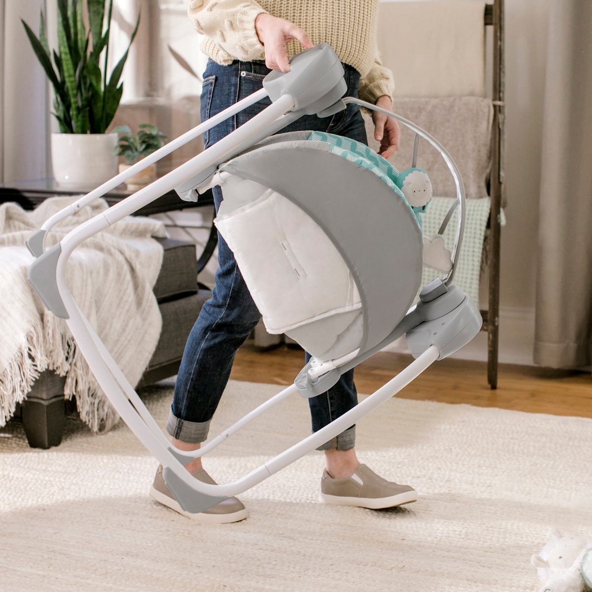 INGENUITY™ ITY EASY FOLD PORTABLE SWING: GOJI - Premium for Kids in Qatar | Toysaro.com