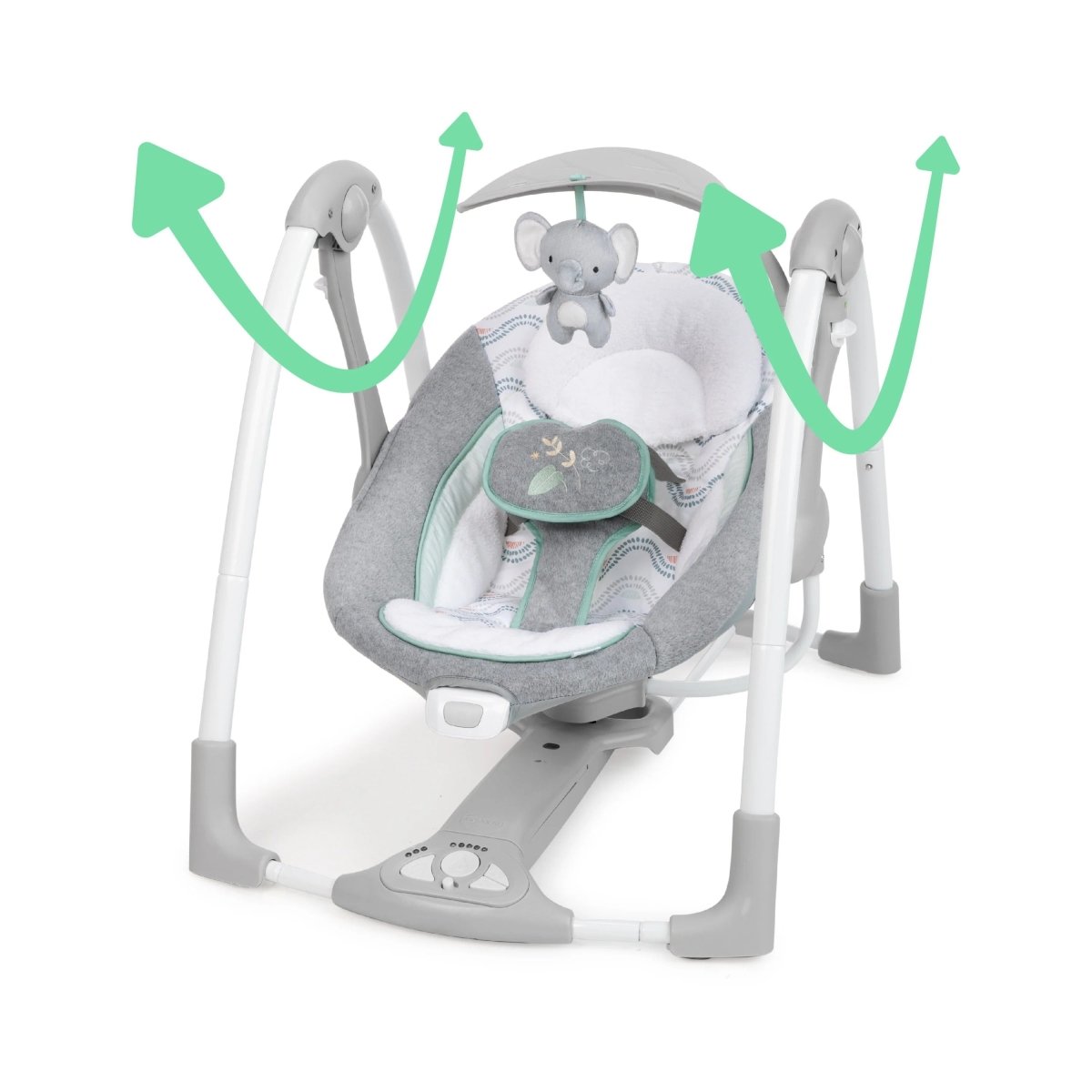 INGENUITY™POWERADAPT CONVERTME SWING - 2 - SEAT - SWELL - Premium for Kids in Qatar | Toysaro.com