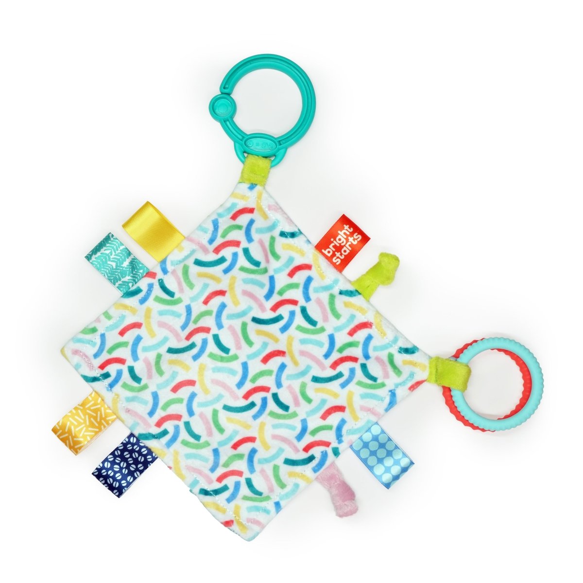 BRIGHT STARTS™FUZZY FEELIES SOOTHING BLANKIE - Premium for Kids in Qatar | Toysaro.com