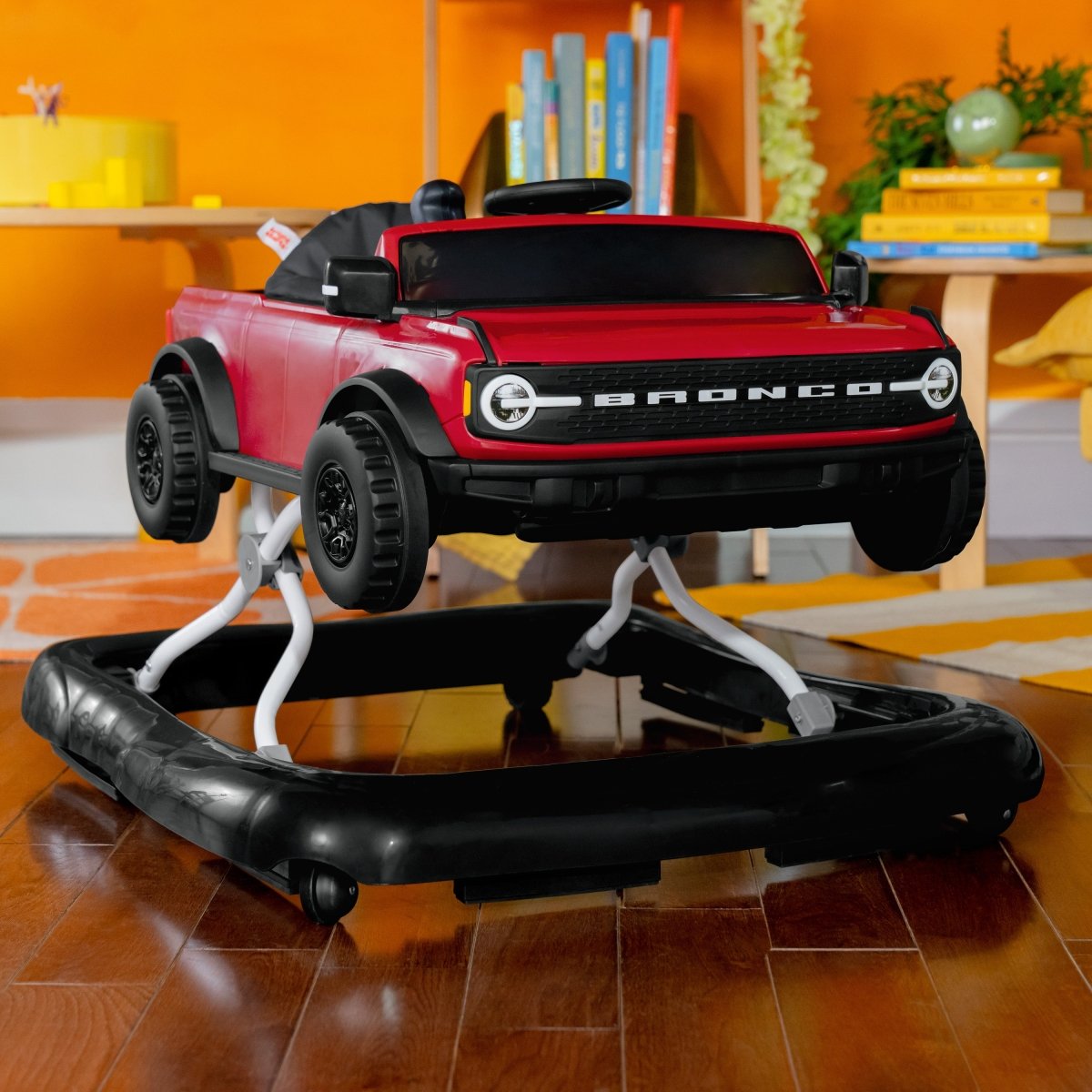 BRIGHT STARTS™ FORD BRONCO 4IN1 WALKER: RACE RED - Premium for Kids in Qatar | Toysaro.com