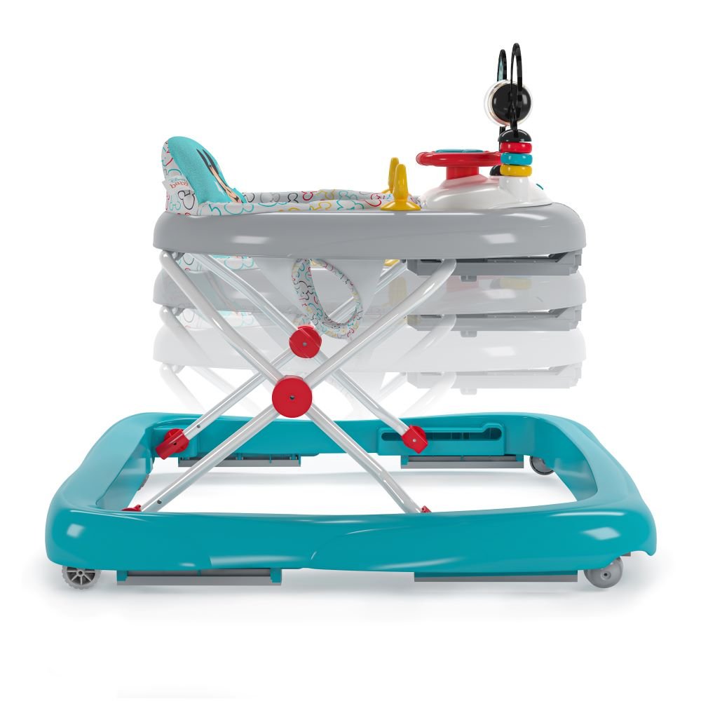 BRIGHT STARTS™ MICKEY MOUSE TINY TREK WALKER, ORIGINAL BESTIE, 2 - IN - 1 WALKER - Premium for Kids in Qatar | Toysaro.com