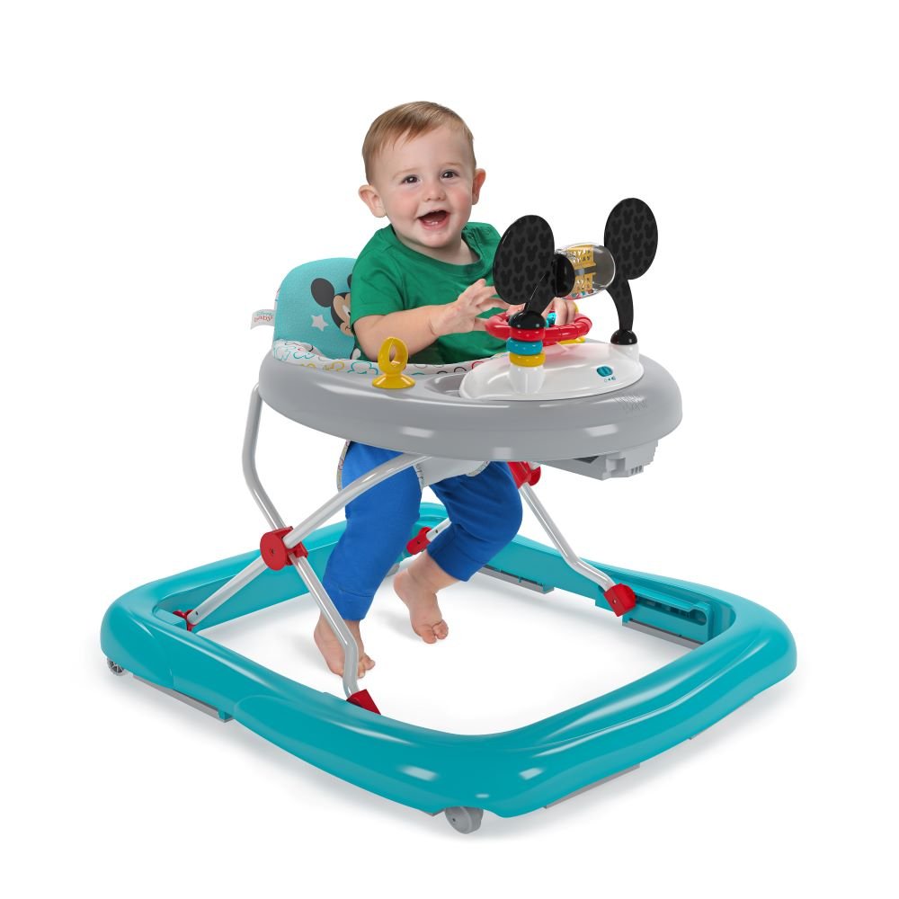 BRIGHT STARTS™ MICKEY MOUSE TINY TREK WALKER, ORIGINAL BESTIE, 2 - IN - 1 WALKER - Premium for Kids in Qatar | Toysaro.com