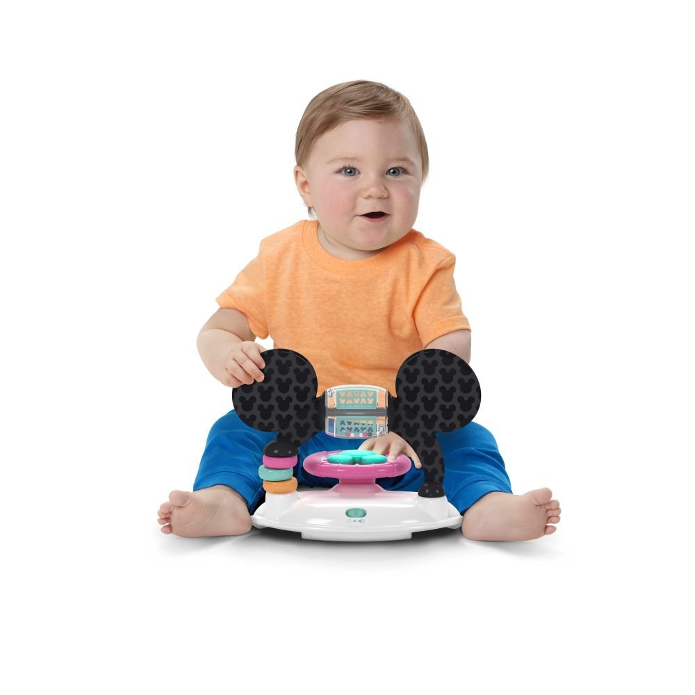 BRIGHT STARTS™ MINNIE MOUSE TINY TREK WALKER, FOREVER BESTIES, 2 - IN - 1 WALKER - Premium for Kids in Qatar | Toysaro.com
