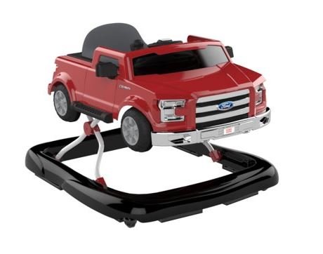 BRIGHT STARTS™ WAYS TO PLAY WALKER - FORD F - 150, RAPID RED, 4 - IN - 1 WALKER - Premium for Kids in Qatar | Toysaro.com