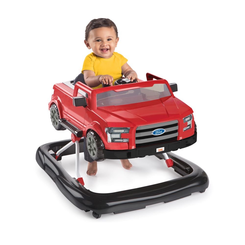 BRIGHT STARTS™ WAYS TO PLAY WALKER - FORD F - 150, RAPID RED, 4 - IN - 1 WALKER - Premium for Kids in Qatar | Toysaro.com