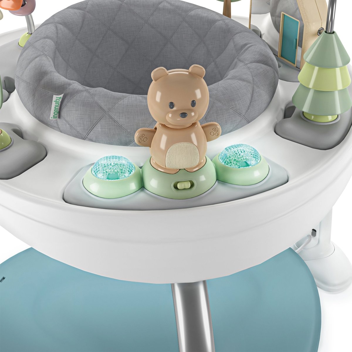 SPRING & SPROUT 2 - IN - 1 ACTIVITY JUMPER &TABLE FIRST FOREST - Premium for Kids in Qatar | Toysaro.com