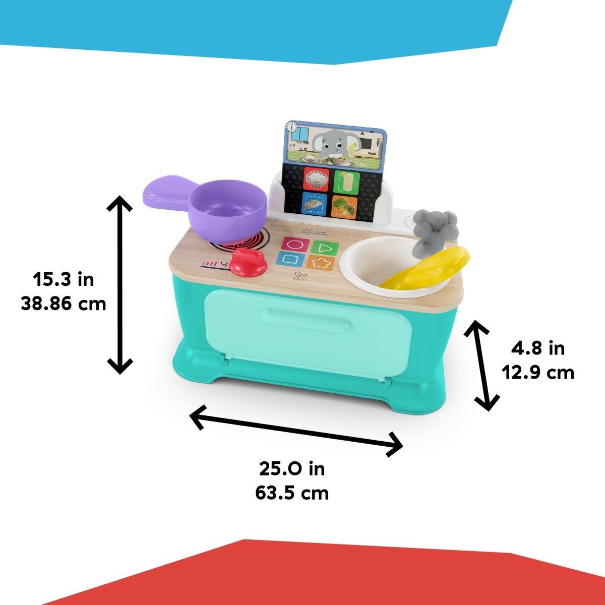 BABY EINSTEIN™ MAGIC TOUCH KITCHEN PRETEND TO COOK TOY ( HAPE) - Premium for Kids in Qatar | Toysaro.com