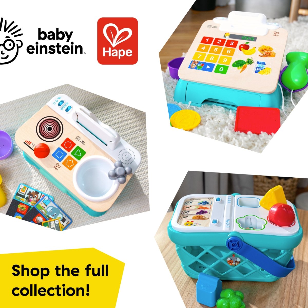 BABY EINSTEIN™ MAGIC TOUCH KITCHEN PRETEND TO COOK TOY ( HAPE) - Premium for Kids in Qatar | Toysaro.com