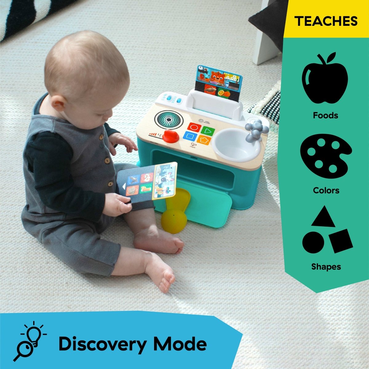 BABY EINSTEIN™ MAGIC TOUCH KITCHEN PRETEND TO COOK TOY ( HAPE) - Premium for Kids in Qatar | Toysaro.com