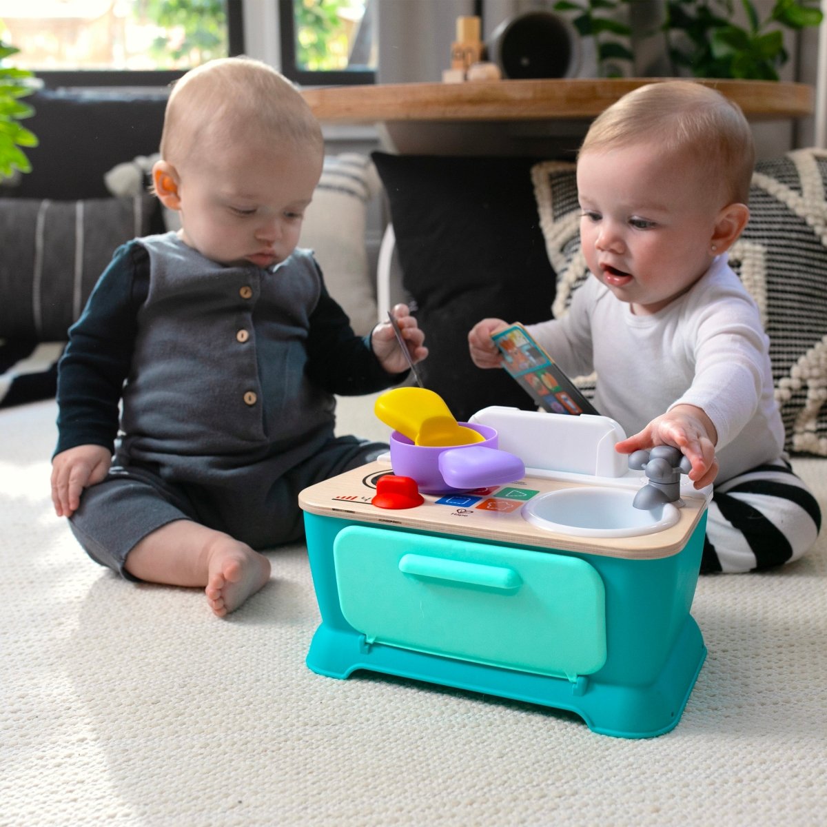 BABY EINSTEIN™ MAGIC TOUCH KITCHEN PRETEND TO COOK TOY ( HAPE) - Premium for Kids in Qatar | Toysaro.com