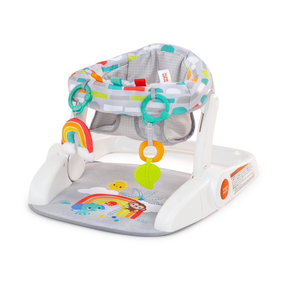 BRIGHT STARTS™ PLAYFUL PARADISE LEARN - TO - SIT 2 - POSITION FLOOR SEAT - Premium for Kids in Qatar | Toysaro.com