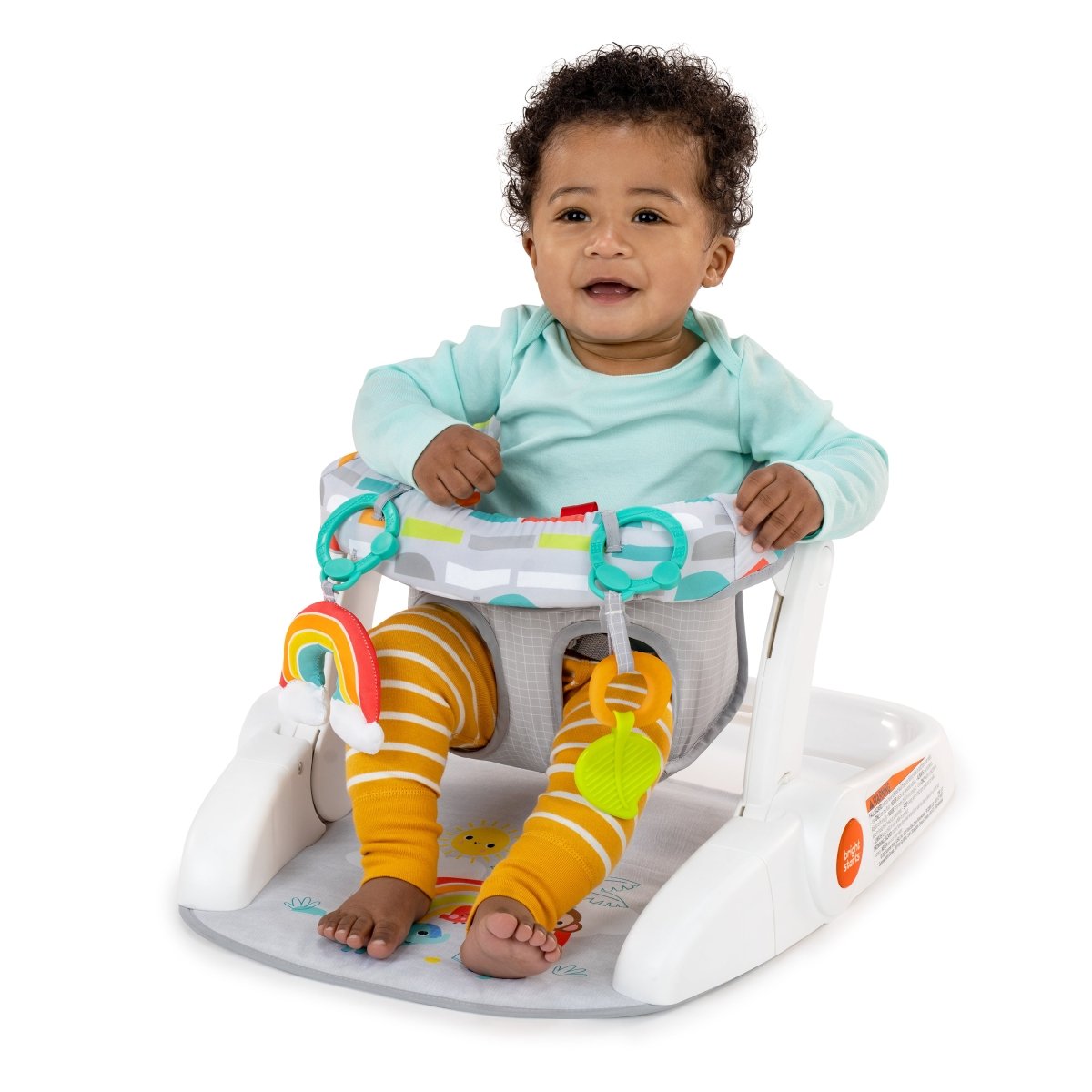 BRIGHT STARTS™ PLAYFUL PARADISE LEARN - TO - SIT 2 - POSITION FLOOR SEAT - Premium for Kids in Qatar | Toysaro.com
