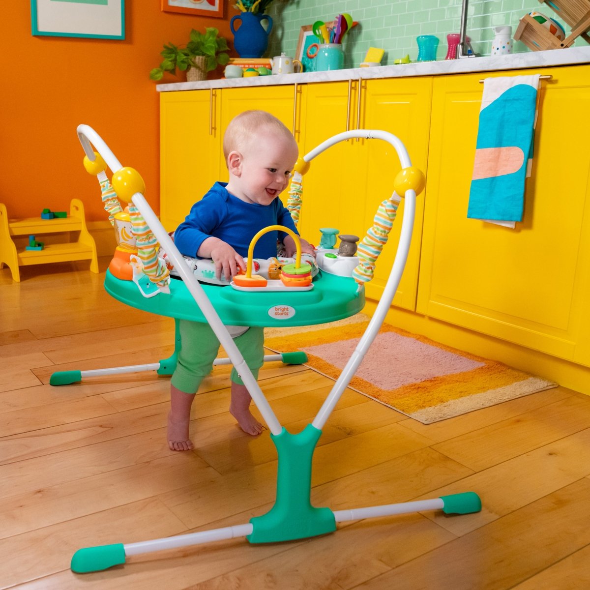 BRIGHT STARTS™COOKING UP FUN ACTIVITY JUMPER - Premium for Kids in Qatar | Toysaro.com