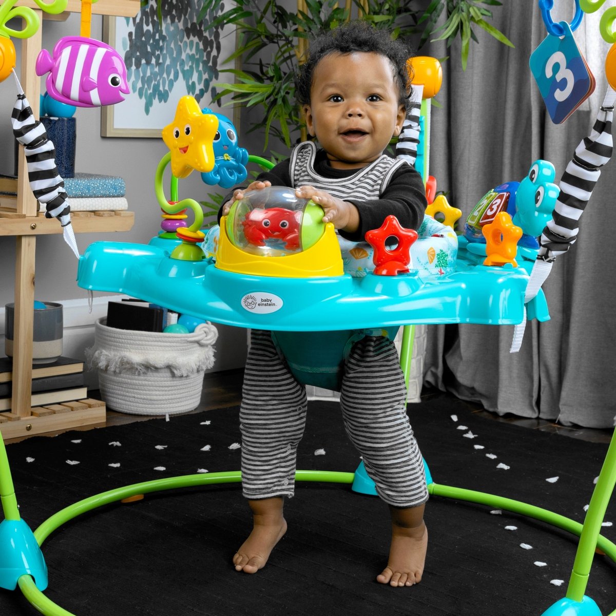 BABY EINSTEIN™CURIOSITY COVE 2 - IN - 1 ACTIVITY JUMPER - Premium for Kids in Qatar | Toysaro.com