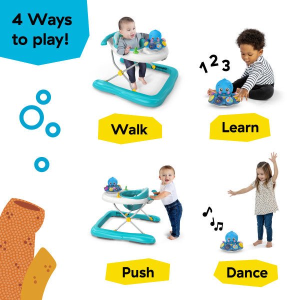 BABY EINSTEIN™STEP & TWIRL OPUS 4 - IN - 1 ACTIVITY WALKER - Premium for Kids in Qatar | Toysaro.com