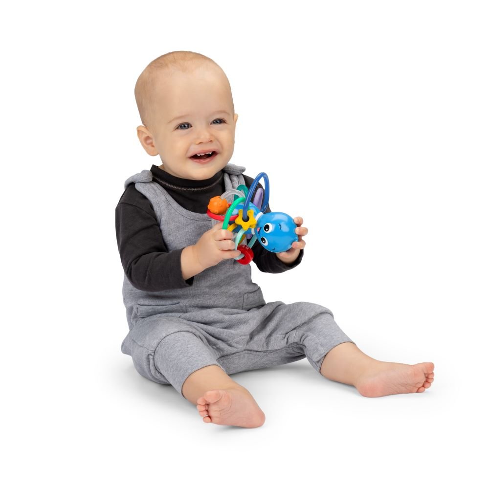 BABY EINSTEIN™ OPUS’S SHAKE & SOOTHE TEETHER TOY & RATTLE - Premium for Kids in Qatar | Toysaro.com