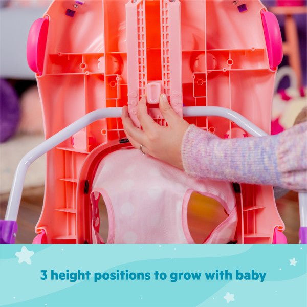 BRIGHT STARTS™ MINNIE MOUSE GO, GO BOWS 3 - IN - 1 CAR WALKER - Premium for Kids in Qatar | Toysaro.com