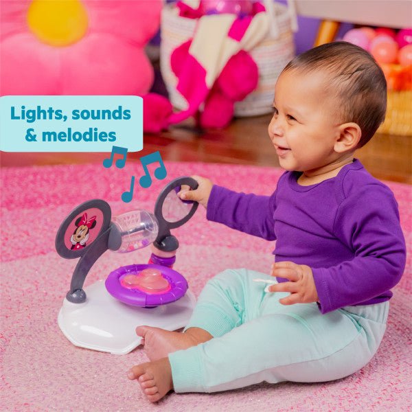 BRIGHT STARTS™ MINNIE MOUSE GO, GO BOWS 3 - IN - 1 CAR WALKER - Premium for Kids in Qatar | Toysaro.com