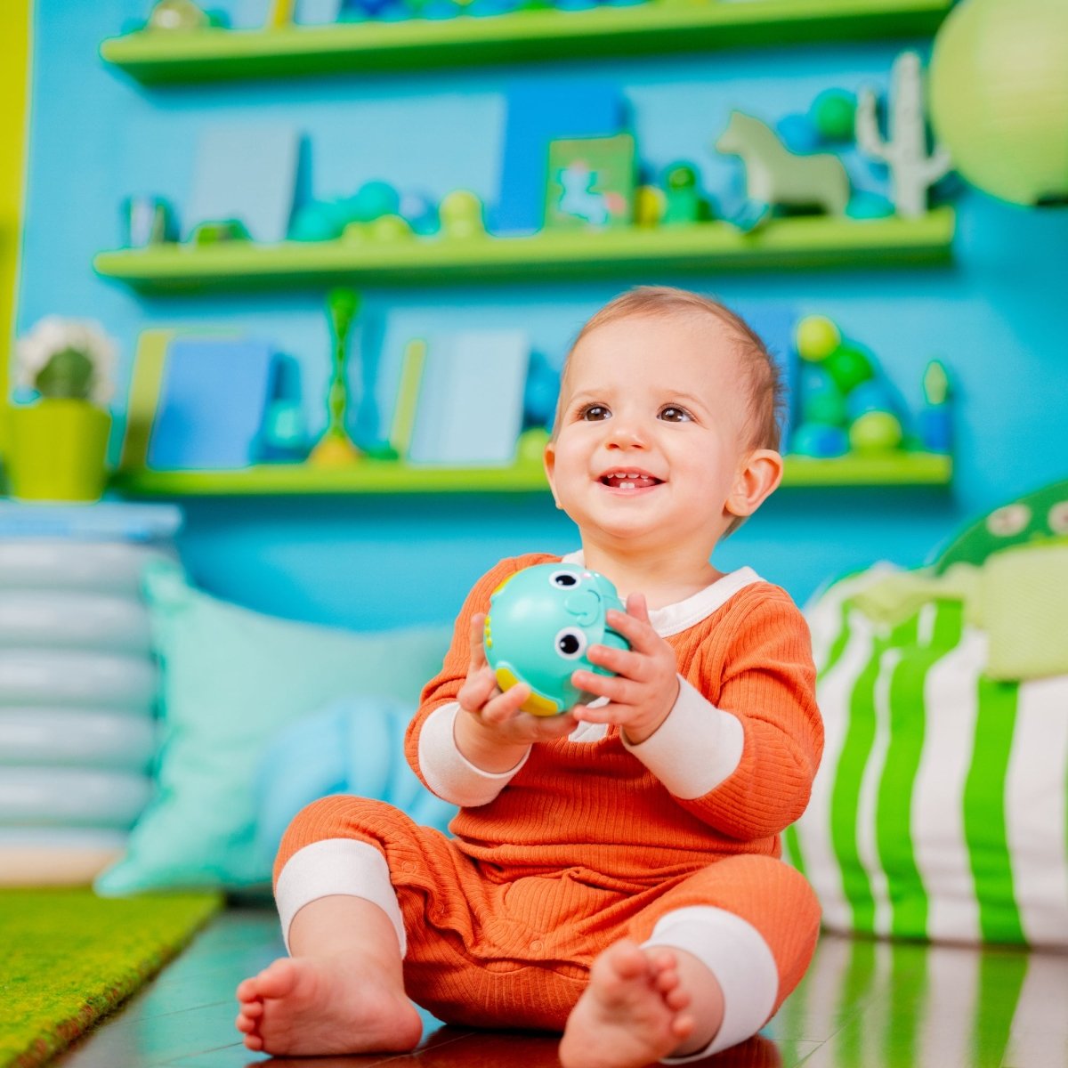 BRIGHT STARTS™GIGGABLES ROLL & CHASE PALS - Premium for Kids in Qatar | Toysaro.com