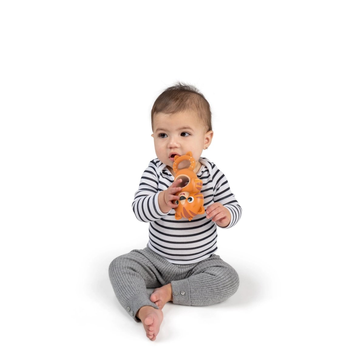 BABY EINSTEIN™ TEETHE & WOBBLE TIGER TEETHER TOY - Premium for Kids in Qatar | Toysaro.com