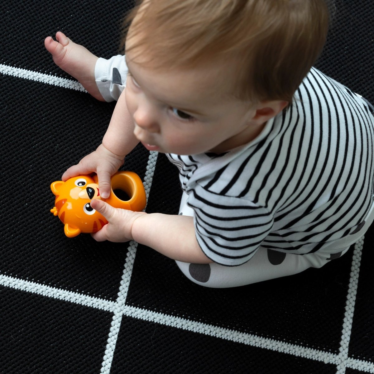 BABY EINSTEIN™ TEETHE & WOBBLE TIGER TEETHER TOY - Premium for Kids in Qatar | Toysaro.com