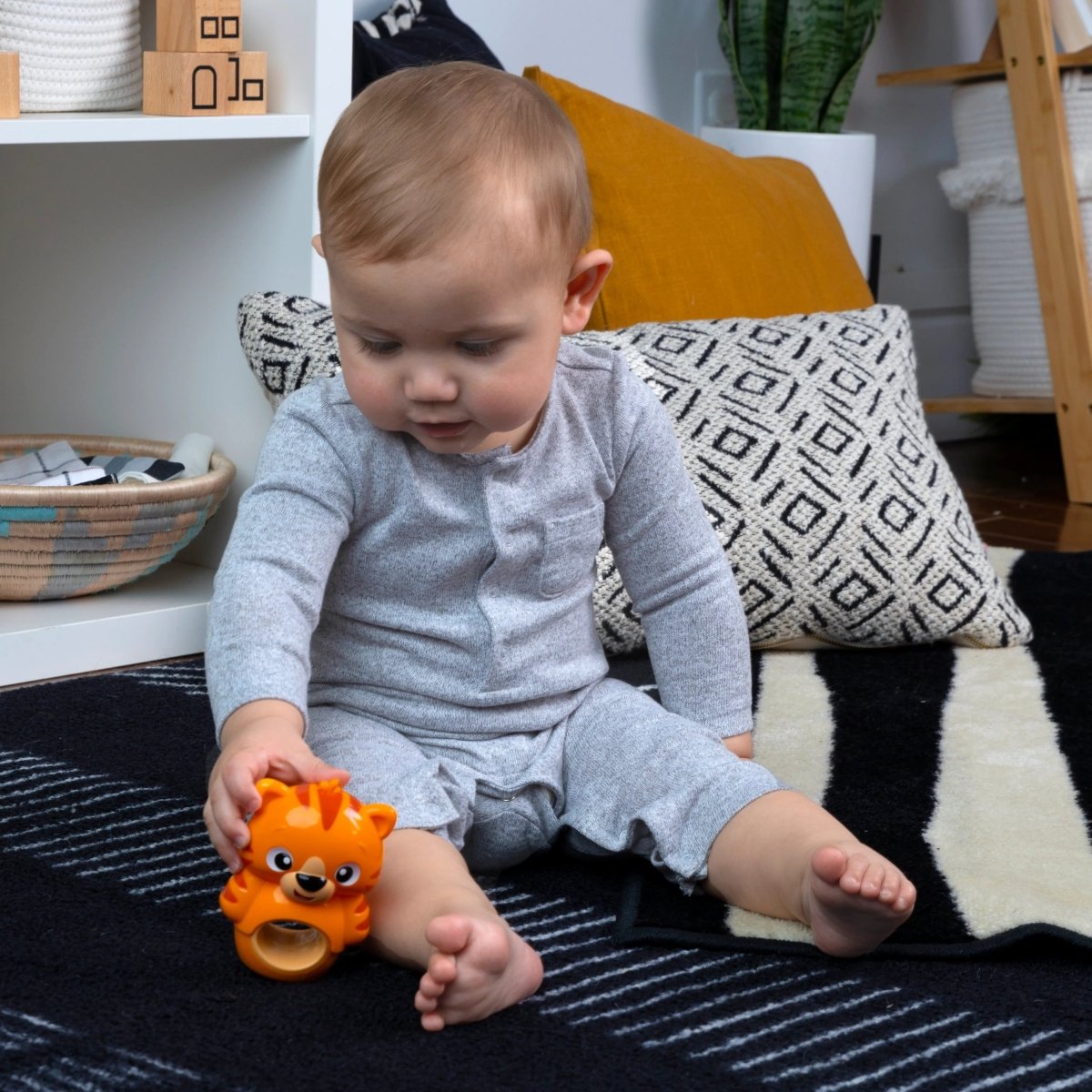 BABY EINSTEIN™ TEETHE & WOBBLE TIGER TEETHER TOY - Premium for Kids in Qatar | Toysaro.com