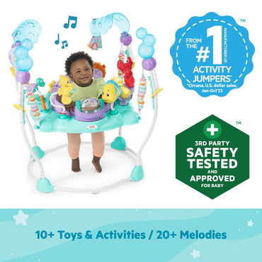 BRIGHT STARTS™DISNEY THE LITTLE MERMAID SEA OF ACTIVITIES JUMPER - Premium for Kids in Qatar | Toysaro.com