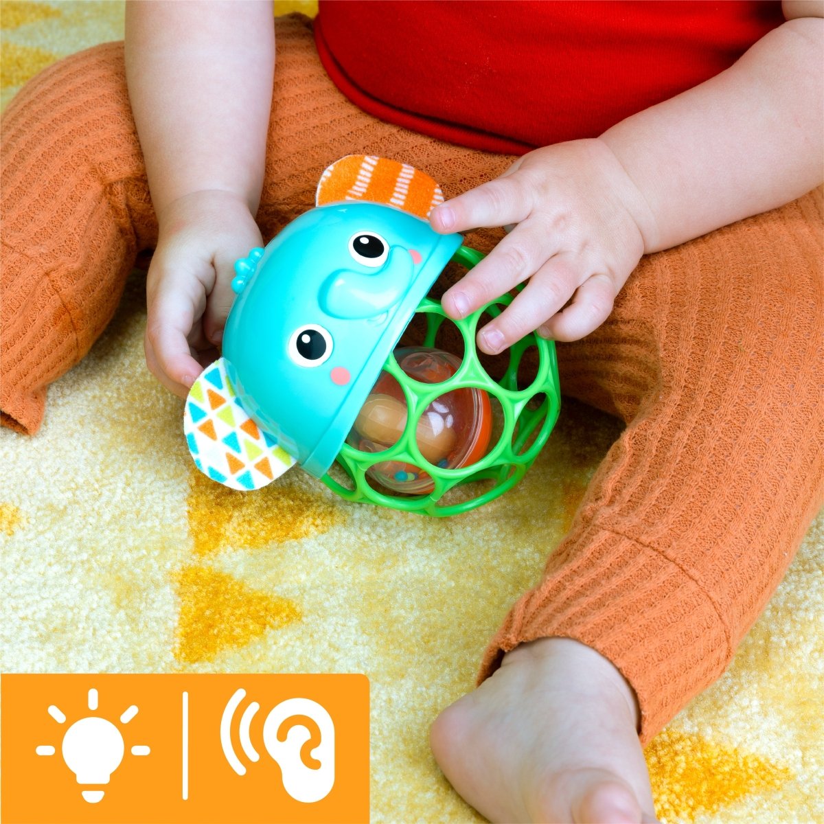 BRIGHT STARTS™GIGGLE & GLOW MUSICAL LIGHT - UP TOY - Premium for Kids in Qatar | Toysaro.com