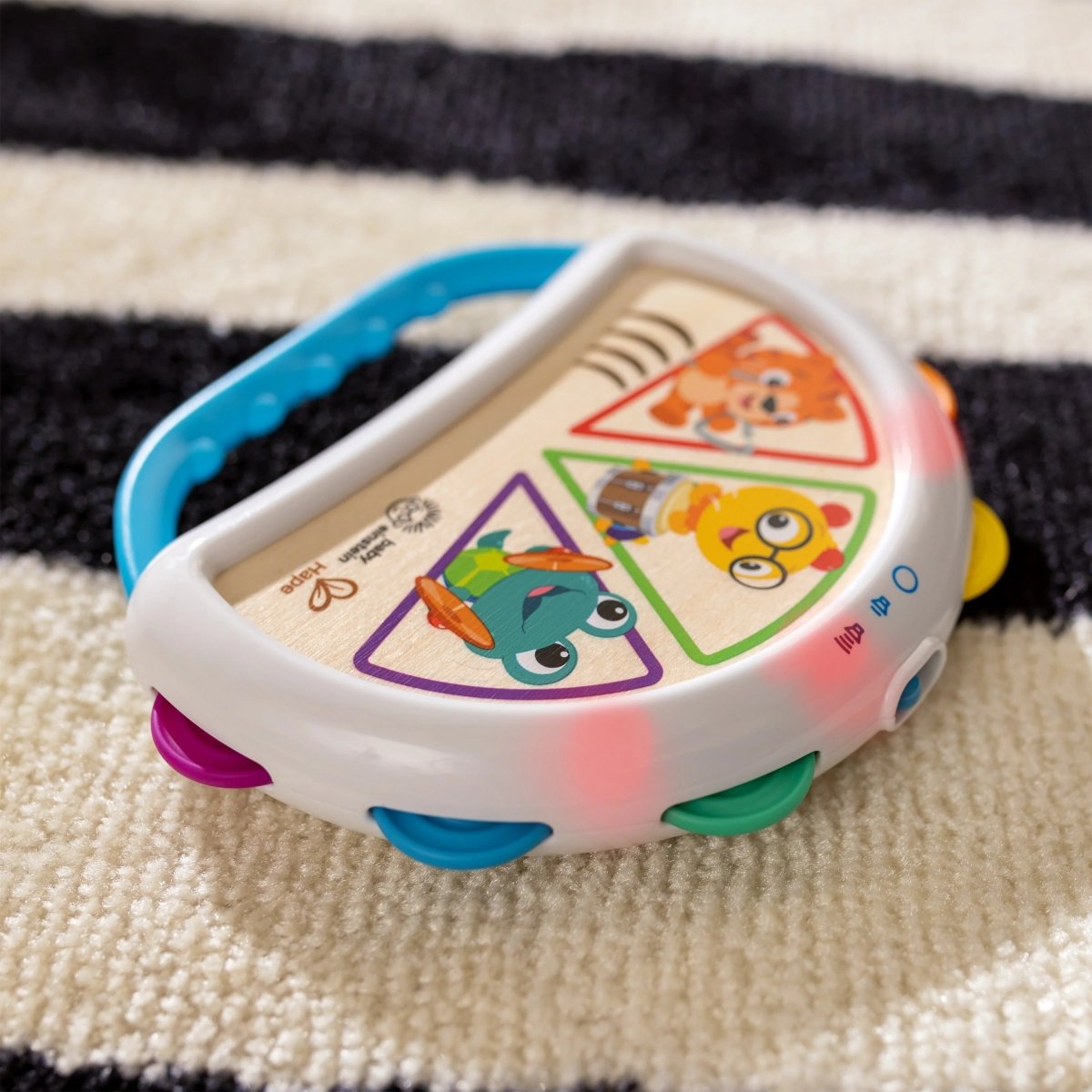 BABY EINSTEIN™ TAP & SHAKE MAGIC TOUCH TAMBOURINE ( HAPE) - Premium for Kids in Qatar | Toysaro.com