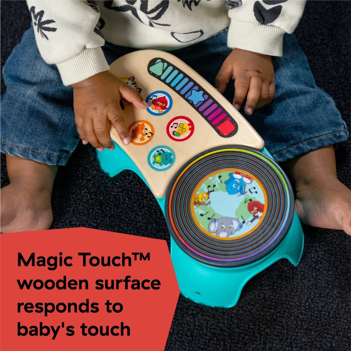 BABY EINSTEIN™ DJ DISCOVERY MAGIC TOUCH TURNTABLE ( HAPE) - Premium for Kids in Qatar | Toysaro.com