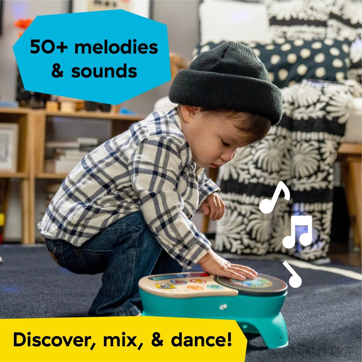 BABY EINSTEIN™ DJ DISCOVERY MAGIC TOUCH TURNTABLE ( HAPE) - Premium for Kids in Qatar | Toysaro.com
