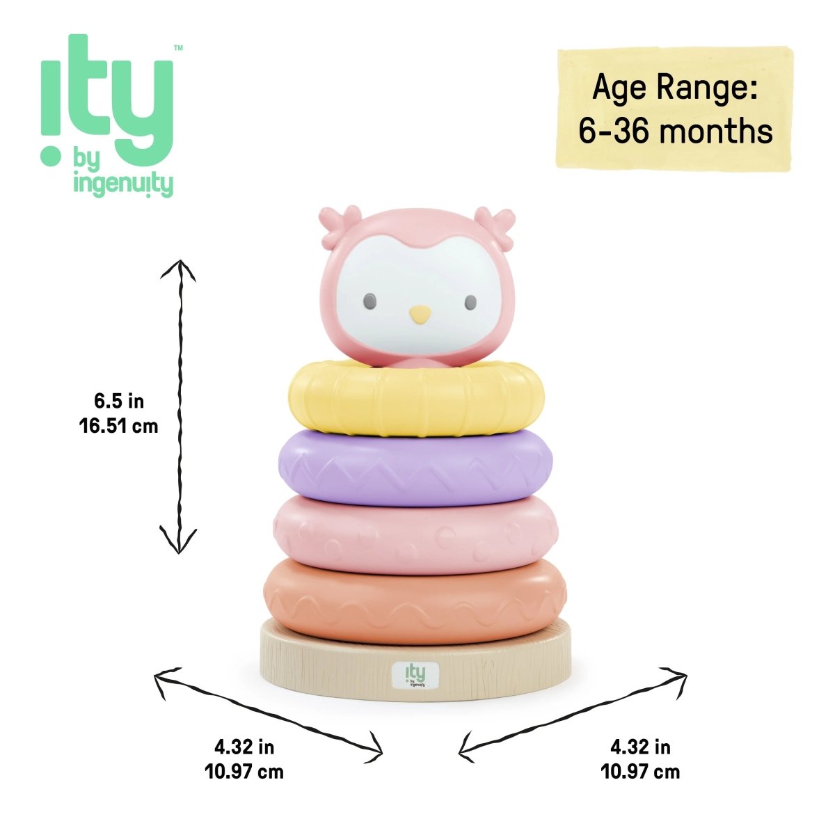 INGENUITY™CUTIE STACKS - NALLY - Premium for Kids in Qatar | Toysaro.com